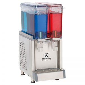 Electrolux Professional Chilled beverage dispenser with 2x9L bowls and agitator